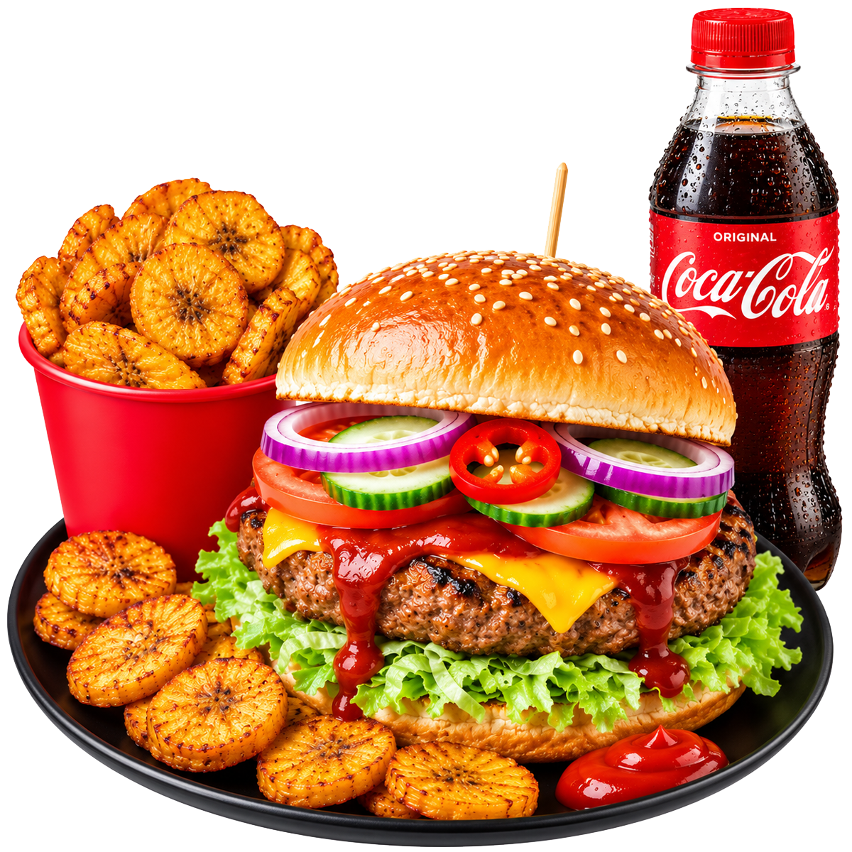 Kombo Extra Kroosty Burger Spicy