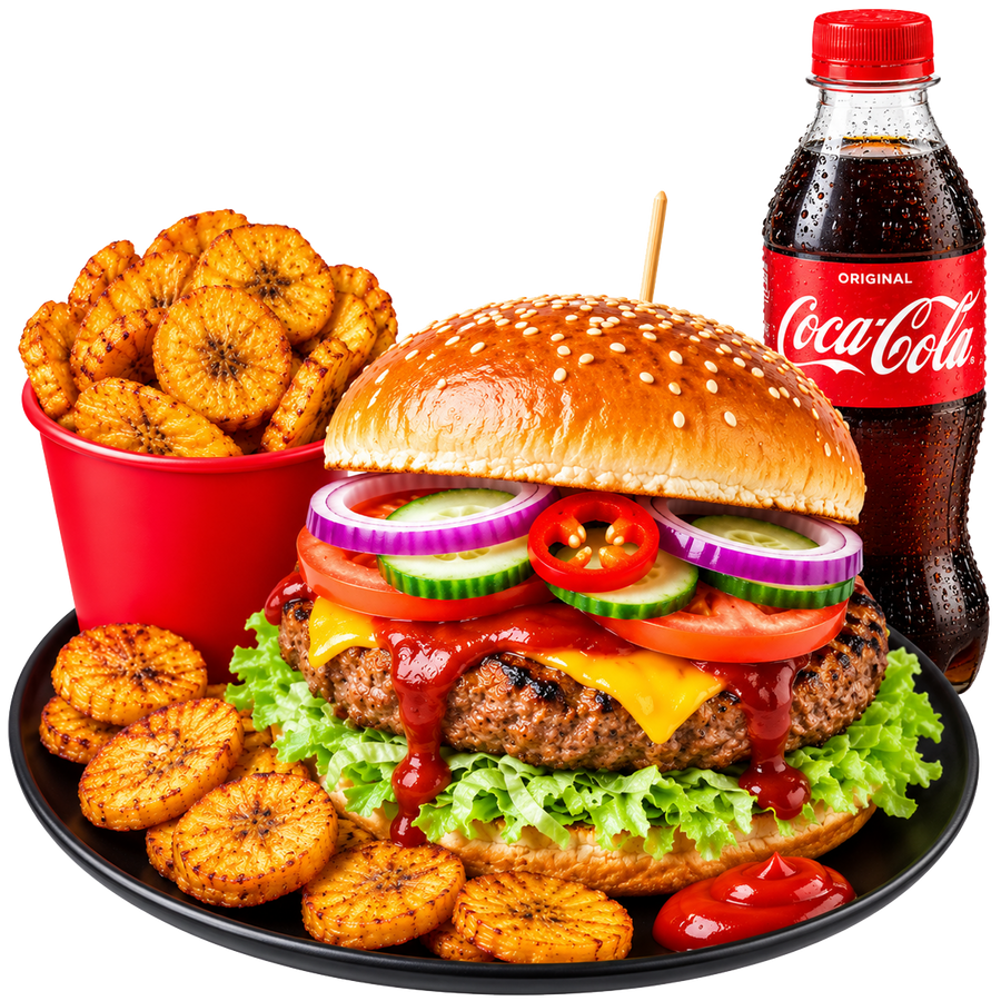 Kombo Extra Kroosty Burger Spicy