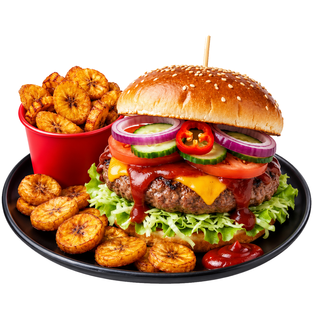 Kombo Extra Kroosty Burger Spicy