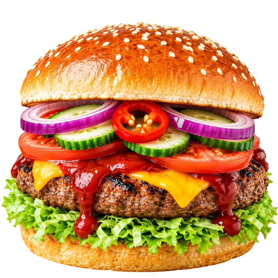 Extra Kroosty Burger Spicy